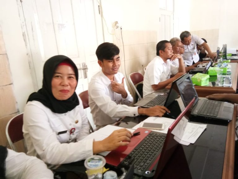 Kelurahan Karangmanyar mengikuti Pelatihan Website Kecamatan dan Kelurahan di Aula Kominfo Kab. Purbalingga